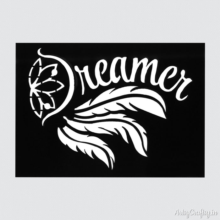 Dreamer Decor Stencil