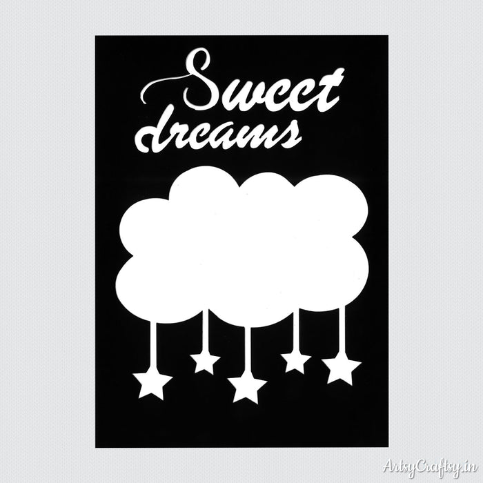Sweet Dreams Decor Stencil