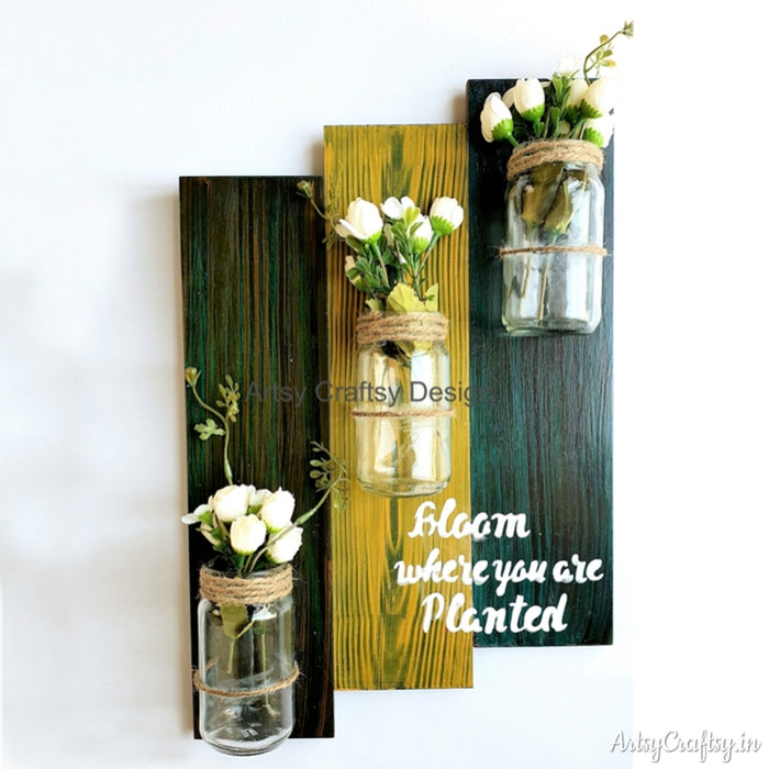 Bloom Where You are Planted Wall Decor