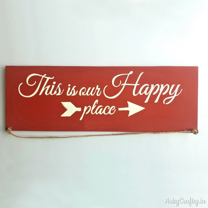 This is us Our Happy Place Wall Decor