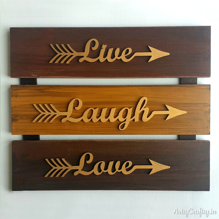 Live Laugh and Love Wall Decor