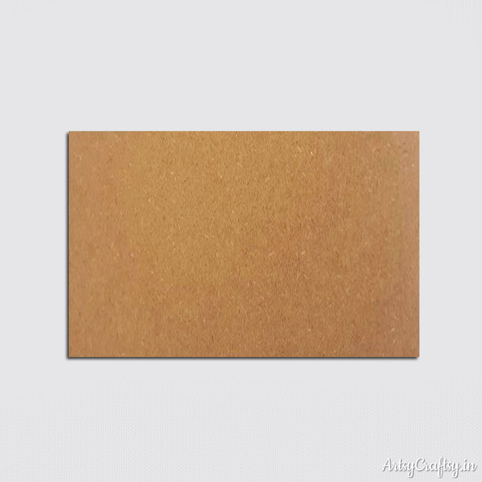 Rectangular plaque (6mm) | MDF Products | Artsy Craftsy