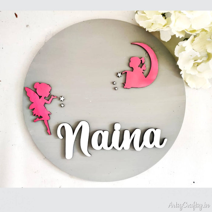Handcrafted Nameplate for Kids | Nameplates| Artsy Craftsy