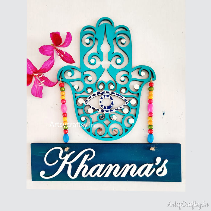 Handcrafted Hmasa Nameplate | Nameplate | Artsy Craftsy